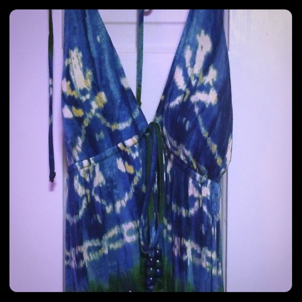 Aquamarine summer dress